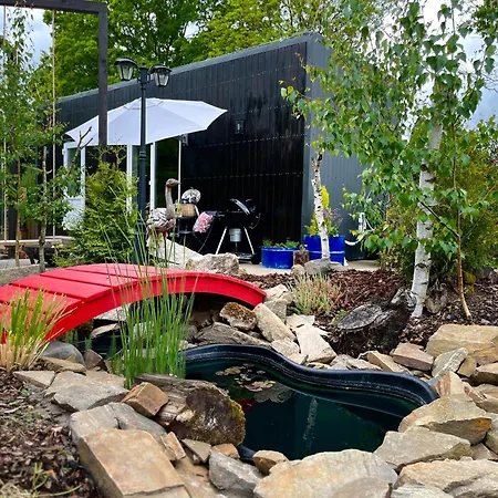 Holiday home Garden - The Lotus Drahobudice